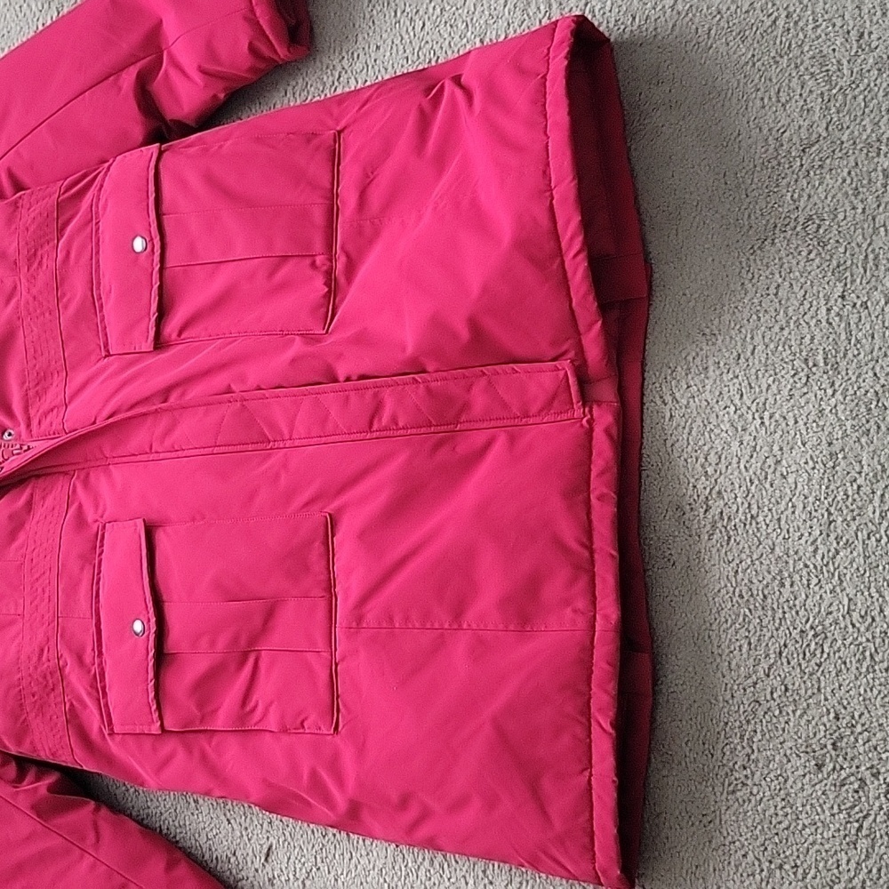 NWT Woman Within Feather Down Faux Fur Lined Hood Parka - Picture 2 of 14